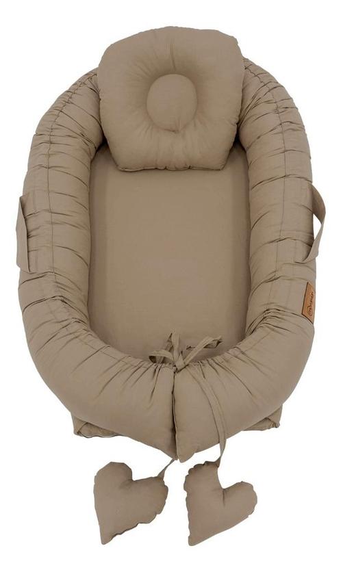 Mordesign Cappuccino Babynest met Kussen D-19, Kinderen en Baby's, Kinderkamer | Beddengoed, Nieuw, Verzenden