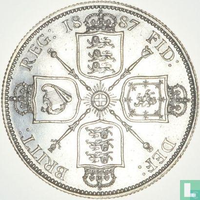 Verenigd Koninkrijk 1 florin 1887 (type 2), Postzegels en Munten, Munten | Europa | Niet-Euromunten, Losse munt, Goud, Zilver