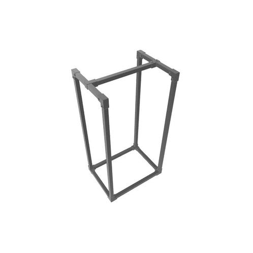 Haardhout opslag Lund | Zwart 25x25 mm | Draagbaar | DIY van, Tuin en Terras, Haardhout, Ophalen of Verzenden
