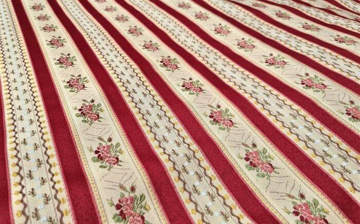 Boudoir d’Epoca – De elegantie van bloemenstreepjes -, Antiek en Kunst, Antiek | Kleden en Textiel