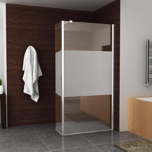 BWS Zijwand Hoekprofiel Irene met Middenband 35x200 10 mm, Doe-het-zelf en Verbouw, Sanitair, Douche, Nieuw, Ophalen of Verzenden