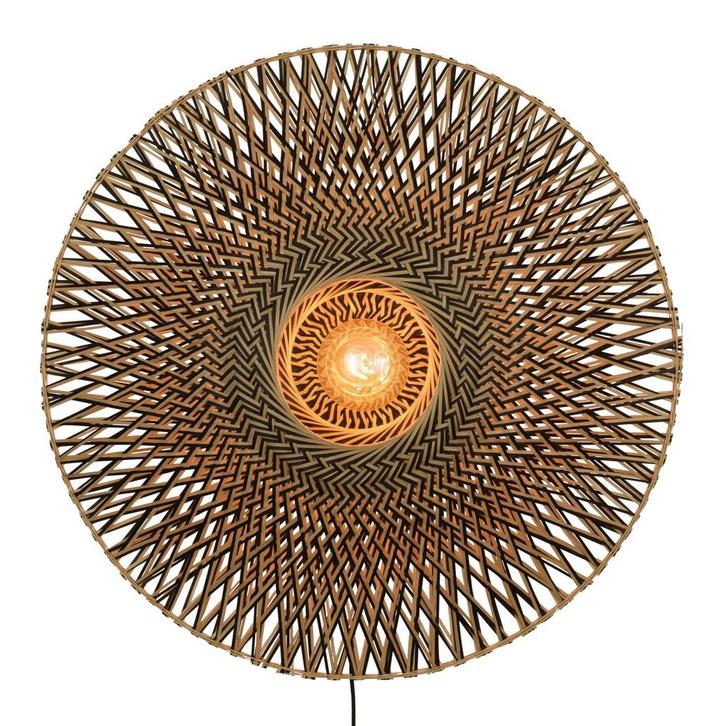 Good & Mojo Bali Wandlamp, ø¸87 cm (Wandlampen, Verlichtin, Huis en Inrichting, Lampen | Wandlampen, Nieuw, Verzenden