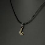 Viking periode Zilver Odin Raaf hoofd amulet hanger (Zonder, Antiek en Kunst