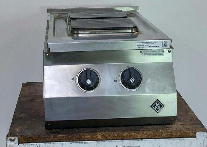 Occasion MKN 2-plaats elektrisch kooktafel, Zakelijke goederen, Horeca | Keukenapparatuur, Gebruikt, Ophalen