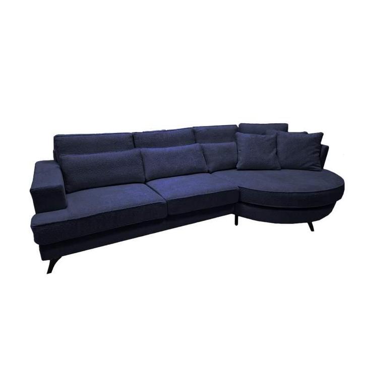 Loungebank Clinge - loungebanken - Blauw, Huis en Inrichting, Banken | Sofa's en Chaises Longues, Nieuw, Stof