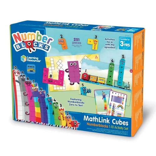 MathLink® Rekenblokjes Numberblocks 1-10 activiteitenset -, Kinderen en Baby's, Speelgoed | Educatief en Creatief