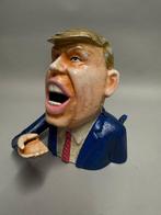 Spaarpot - Gietijzeren President Donald Trump als spaarpot, Antiek en Kunst