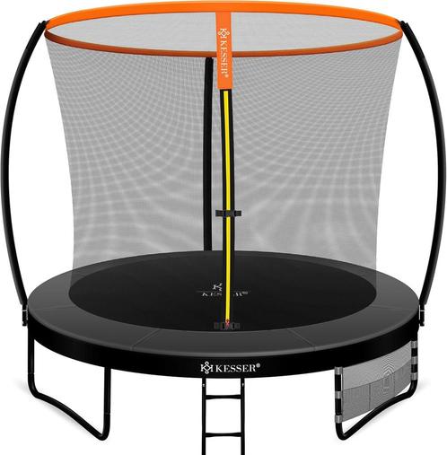 KESSER® Trampoline Ø 244 cm - Met veiligheidsnet en ladder, Huis en Inrichting, Overige Huis en Inrichting, Zo goed als nieuw