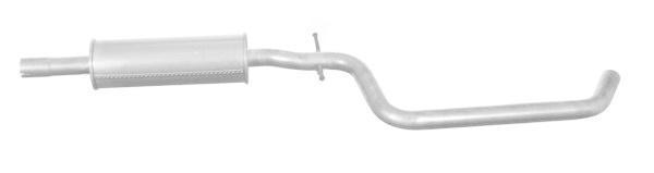 Uitlaat, Middendemper Audi A3, Seat Altea, Leon, Volkswagen, Auto-onderdelen, Uitlaatsystemen, Nieuw, Verzenden