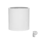 Plantenbak Max - Glanzend wit Ø43 x (H)43 cm - Ø43 x (H)43 c, Ophalen of Verzenden