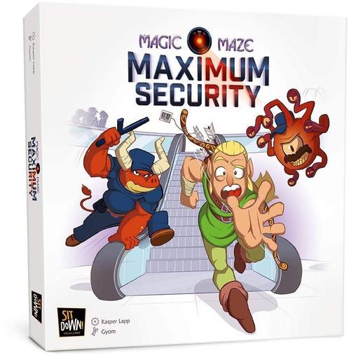 Magic Maze - Maximum Security | Sit Down Games -, Hobby en Vrije tijd, Gezelschapsspellen | Bordspellen, Nieuw, Verzenden