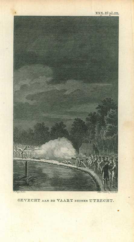 Historische prent van Utrecht, Antiek en Kunst, Kunst | Etsen en Gravures