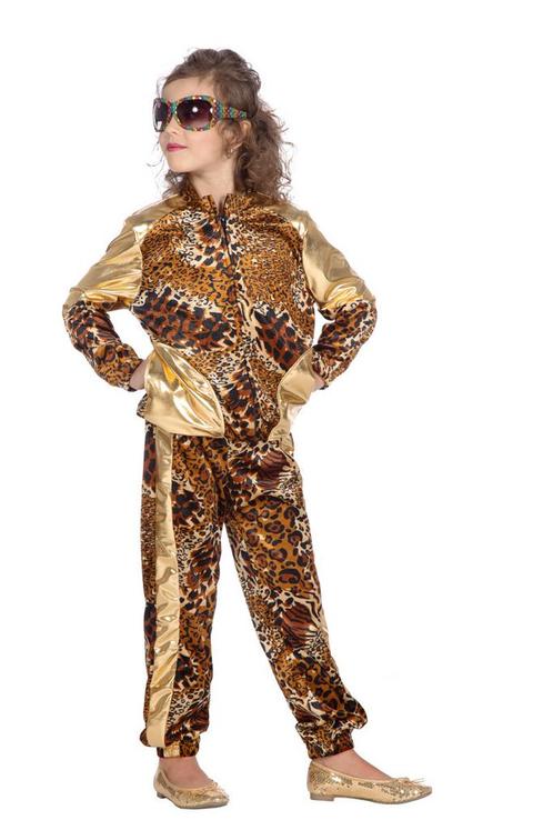 Trainingspak kind panter, Kleding | Dames, Carnavalskleding en Feestkleding, Nieuw, Ophalen of Verzenden