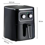 Air Fryer 230V 4.5L 1400W - Lucht friteuse 230V 4.5L 1400W, Verzenden, Nieuw