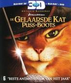 De Gelaarsde Kat 3D (Puss in Boots) (3D Blu-ray + Blu-ray..., Cd's en Dvd's, Verzenden, Gebruikt