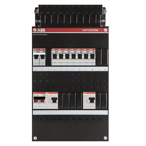 ABB busboard groepenkast 1 fase 7 groepen + fornuisgroep 220, Doe-het-zelf en Verbouw, Elektra en Kabels, Ophalen of Verzenden