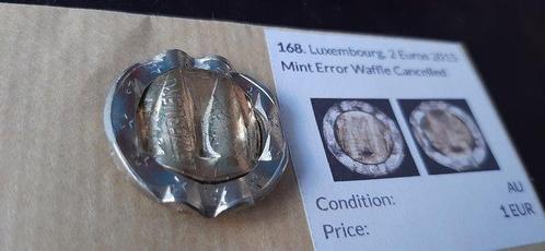 Luxemburg. 2 Euro 2015 With cancelled marks (Zonder, Postzegels en Munten, Munten | Europa | Euromunten