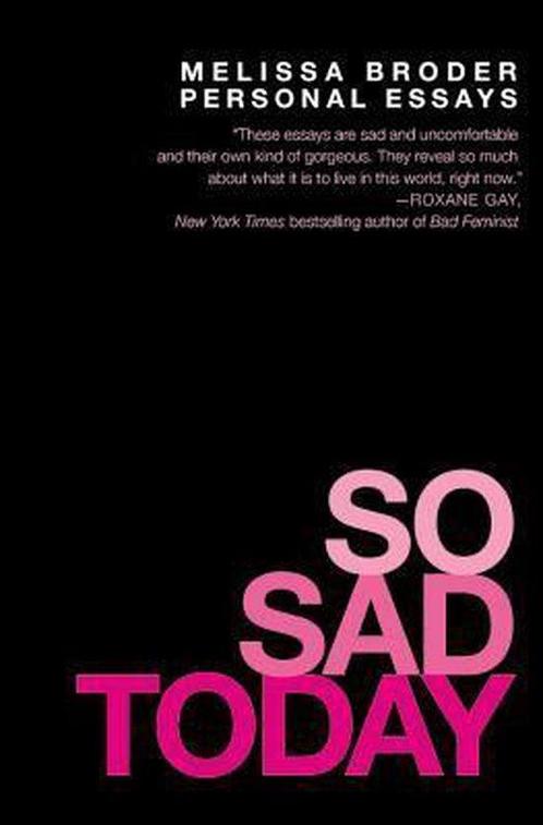 9781455562725 So Sad Today Melissa Broder, Boeken, Biografieën, Nieuw, Verzenden