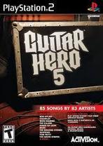 Guitar Hero 5 PS2 Garantie & morgen in huis!, Spelcomputers en Games, Games | Sony PlayStation 2, 1 speler, Ophalen of Verzenden