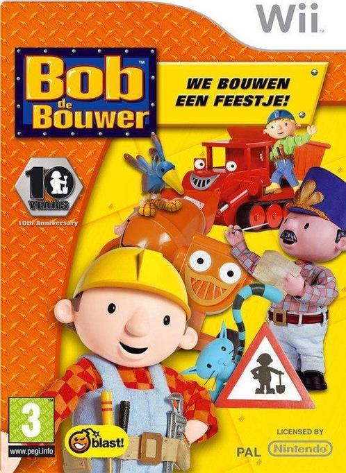 Bob de Bouwer We Bouwen een Feestje! (Wii Games), Spelcomputers en Games, Games | Nintendo Wii, Zo goed als nieuw, Ophalen of Verzenden