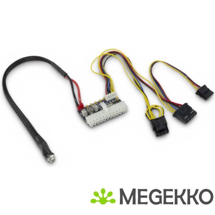 Inter-Tech 88882188 power supply unit Zwart, Computers en Software, Overige Computers en Software, Nieuw, Verzenden