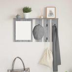 vidaXL Wandgemonteerde kapstok met plank Grijs sonoma 85 x, Huis en Inrichting, Woonaccessoires | Wandplanken en Boekenplanken