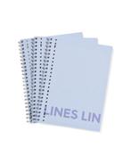 HEMA Collegeblokken blauw A4 gelinieerd - 3 stuks, Verzenden, Nieuw