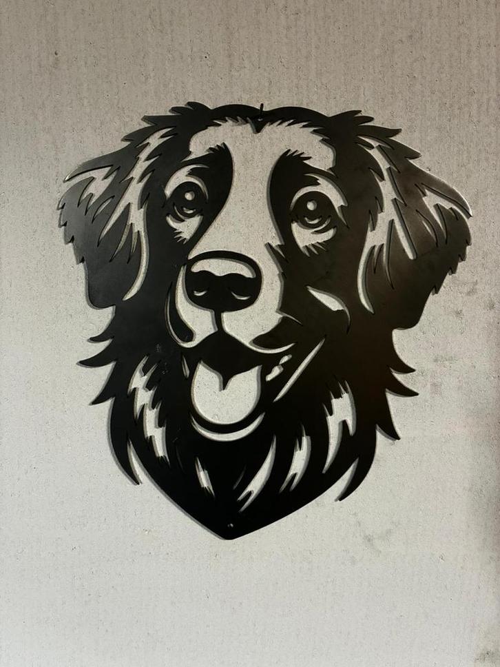 Nova Scotia duck tolling retriever (toller), Tuin en Terras, Tuinwanddecoratie, Verzenden