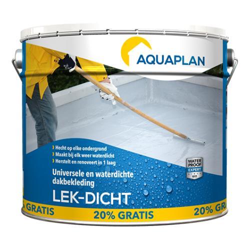 Aquaplan Aquaplan lek dicht 10 l 20 gratis, Doe-het-zelf en Verbouw, Dakpannen en Dakbedekking, Nieuw, Verzenden