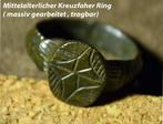 Middeleeuws Brons Ring, Sieraden, Tassen en Uiterlijk, Antieke sieraden