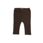 Legging - rib donker bruin - maten: 110/116, 56, 62, 68 -, Verzenden, Nieuw, Riffle Amsterdam
