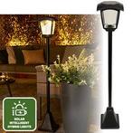Solar Lantaarnpaal - Minnesota - 100Lumen (tuinverlichting), Tuin en Terras, Kunststof, Verzenden, Minder dan 50 watt, Nieuw