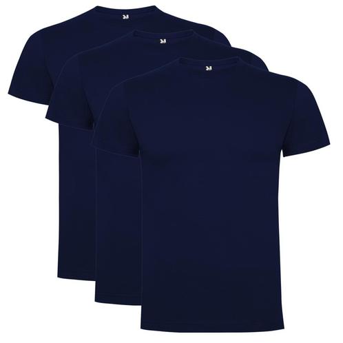 3 pack t-shirt Dogo Premium Donker Blauw, Kleding | Heren, T-shirts, Overige kleuren, Nieuw, Overige maten, Verzenden