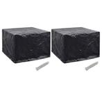 vidaXL Tuinmeubelhoezen 2 st 8 ogen 122x112x98 cm, Tuin en Terras, Tuinmeubel-accessoires, Verzenden, Nieuw