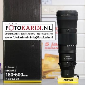 Nikon Z 180-600mm f5.6-6.3 VR |Nieuwstaat |Foto Karin Kollum beschikbaar voor biedingen