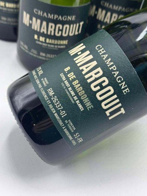 M.Marcoult, B. de Barbonne - Champagne Blanc de Blancs,, Verzamelen, Wijnen