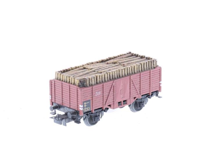 Schaal H0 Märklin 311 H b.2  goederen wagen #P51, Hobby en Vrije tijd, Modeltreinen | H0, Overige typen, Gebruikt, Märklin, Analoog