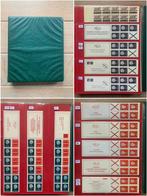 Nederland - Verzameling postzegelboekjes in Leuchtturm album, Gestempeld