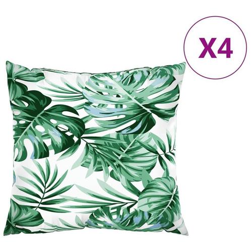 Bankkussens Blad 50x50 - Retourdeal! Tuinkussens 40% korting, Huis en Inrichting, Woonaccessoires | Kussens, Vierkant, Overige kleuren