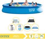 Intex Easy Set Zwembad  Opblaaszwembad  457x84 cm, Verzenden, Opblaaszwembad, 80 tot 120 cm, Rond