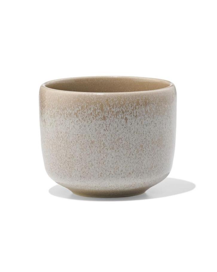 HEMA Mok 240ml Monaco reactief glazuur lichtbruin, Huis en Inrichting, Keuken | Servies, Nieuw, Verzenden