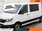 Volkswagen Crafter 140pk L3H2/L2H1 Dubbele cabine Highline, Auto's, Bestelauto's, Volkswagen, Wit, Nieuw, Lease