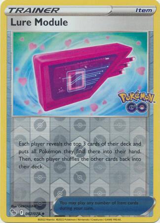Lure Module 067/078 Reverse Holo Pokémon Go, Hobby en Vrije tijd, Verzamelkaartspellen | Pokémon, Losse kaart, Nieuw, Foil, Ophalen of Verzenden