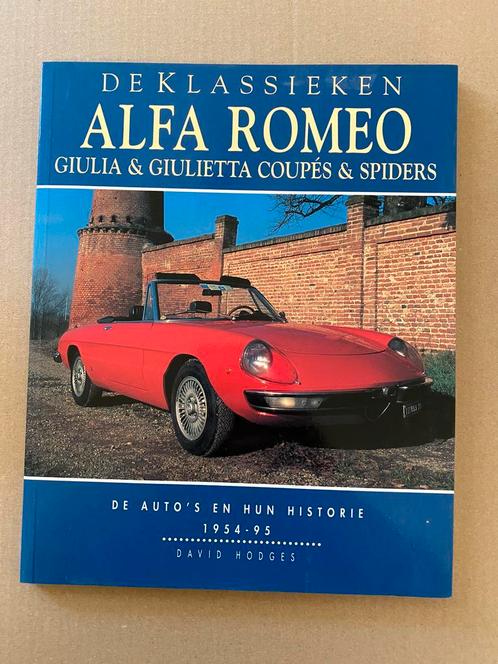 Alfa Romeo Giulia en Giulietta - Coupés en Spiders 1954-1995, Boeken, Auto's | Boeken, Zo goed als nieuw, Alfa Romeo, Ophalen of Verzenden
