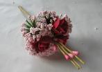 Corsage mini roos new style -pick pink-roze, Hobby en Vrije tijd, Ophalen of Verzenden, Nieuw