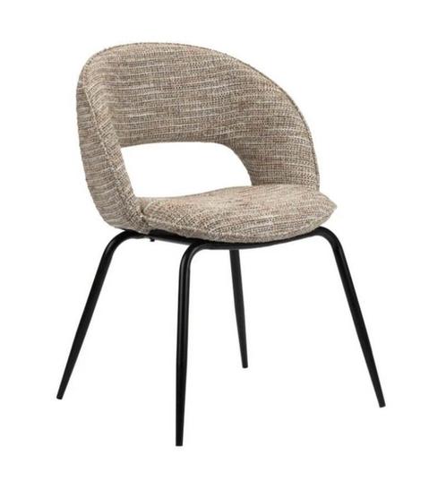 Eetkamerstoel ‘Rainbow’ | Coco | Beige Eetkamerstoel, Huis en Inrichting, Stoelen, Ophalen