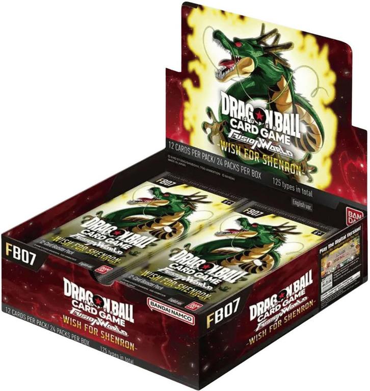 Dragon Ball Super TCG Wish For Shenron-Booster Box, Hobby en Vrije tijd, Verzamelkaartspellen | Overige, Nieuw, Ophalen of Verzenden