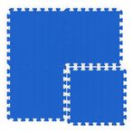 Vloerbescherming - Puzzelmat 32-delig Blauw afmeting 180x..., Hobby en Vrije tijd, Denksport en Puzzels, Verzenden, Nieuw