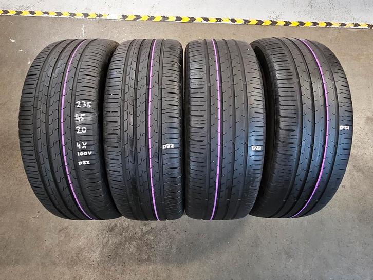 235/45/20 CONTINENTAL 100V ECOCONTACT6 6,6/5,1MM PROFIEL, Auto-onderdelen, Banden en Velgen, 20 inch, Erkend duurzaam, Zomerbanden