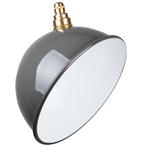 Vintlux Lampenkap Jaunty Classic Grey - Ø 20 cm - B22/E14, Huis en Inrichting, Lampen | Lampenkappen, Nieuw
